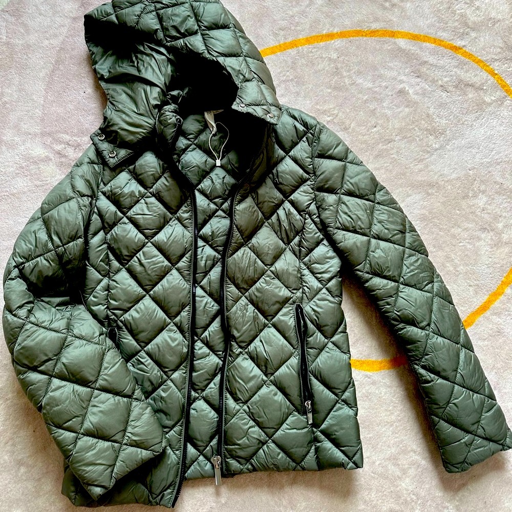 Light jacket green, Mango